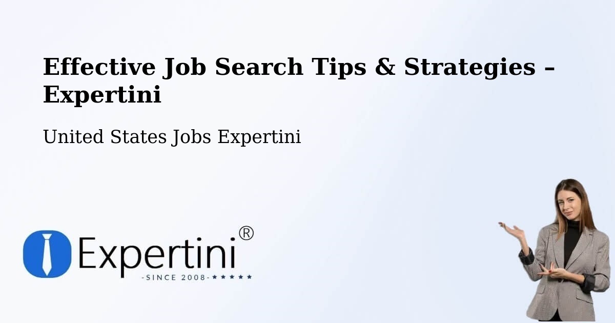 Job Search Tips & Strategies for Job Seekers – Covington - Covington, United States Jobs Expertini